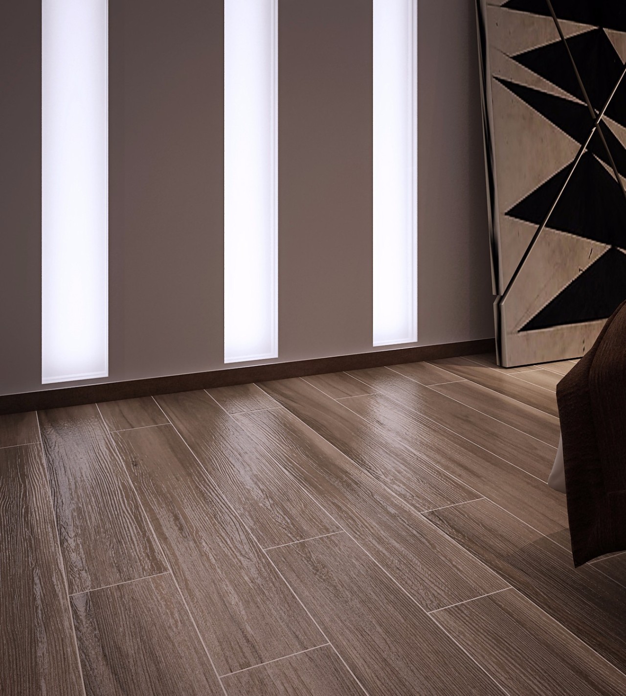 木纹砖通铺真实感受(图1)