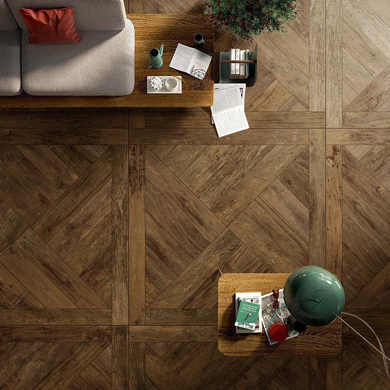 有一种“大智慧”叫全屋通铺“木纹砖”那叫一个高级晒晒(图1)